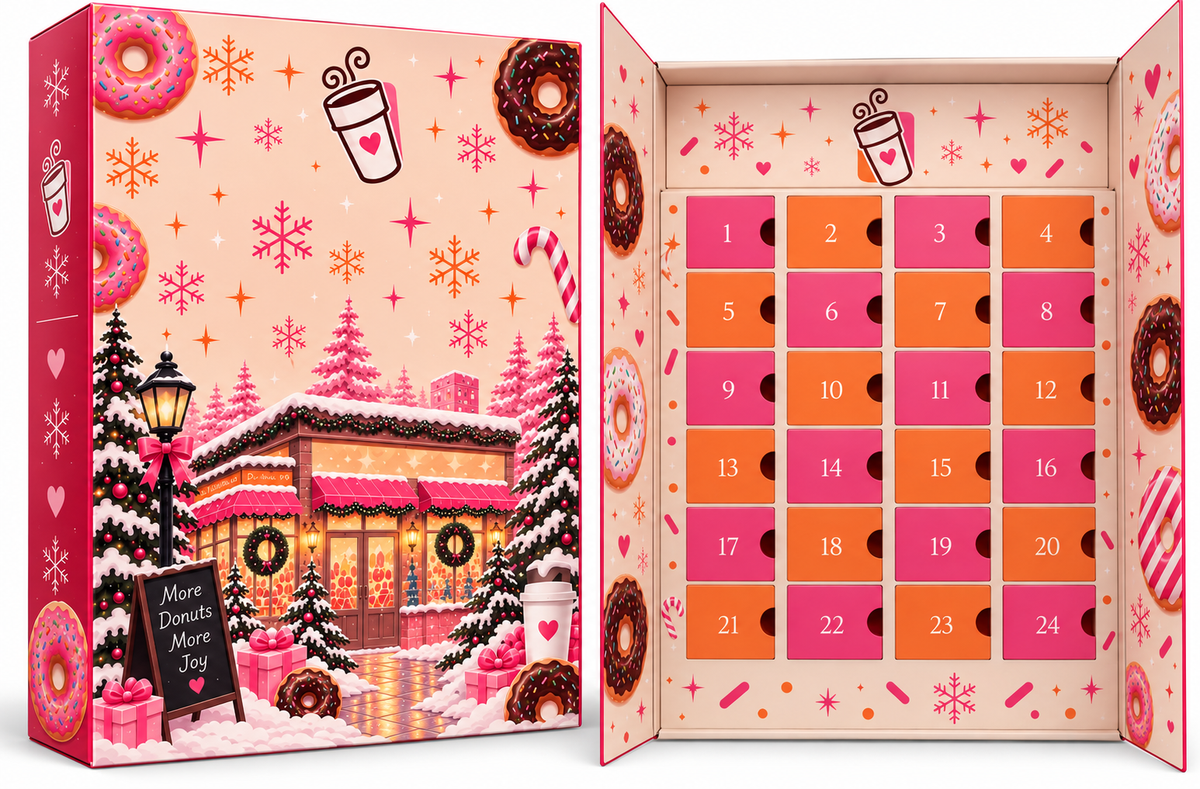 Random Thoughts Icon 24daysofDonuts' - Advent Calendar – Moo Glow
