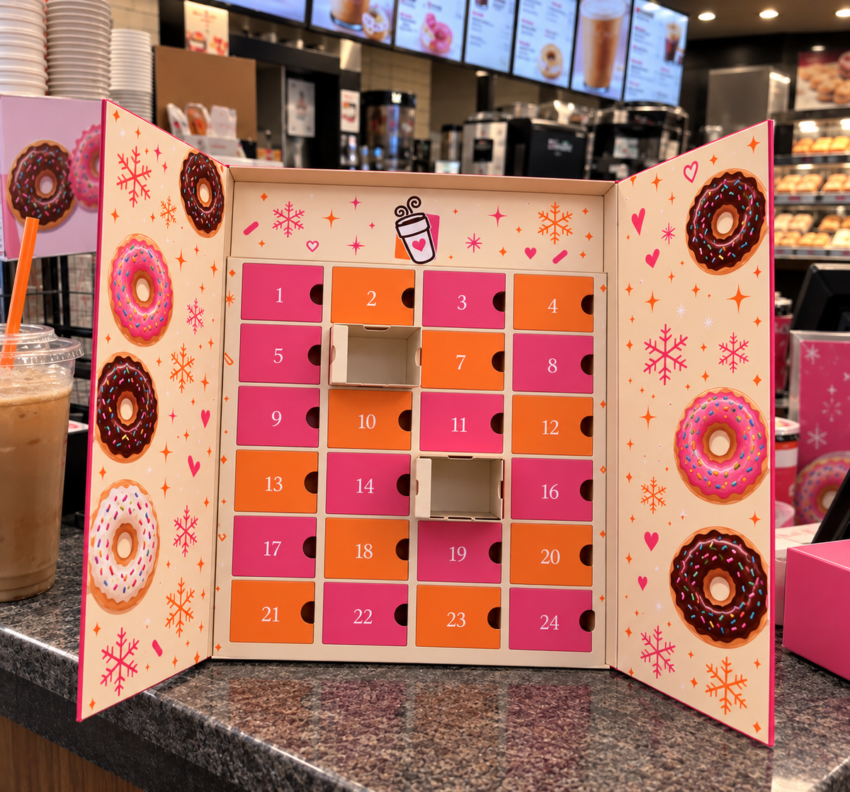 Random Thoughts Icon 24daysofDonuts' - Advent Calendar – Moo Glow